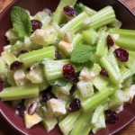 Celery Salad with Cranberries