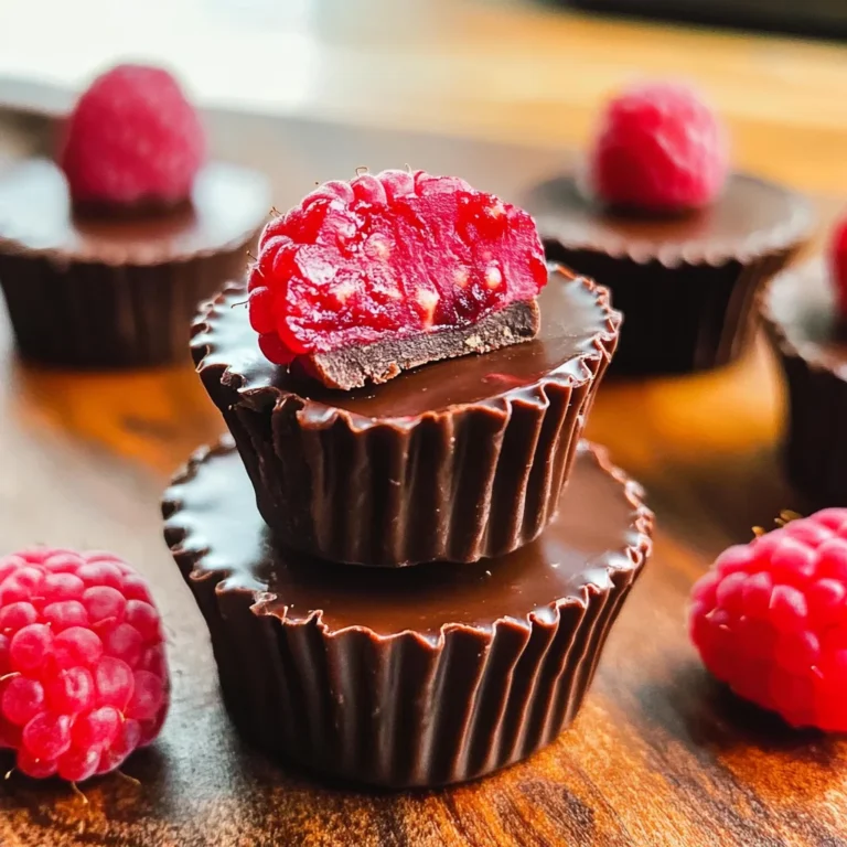 Chocolate Raspberry Cups