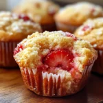 Delightful Fresh Strawberry Muffins