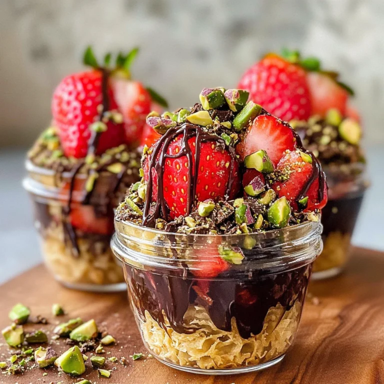 Dubai Strawberry Cup Recipe