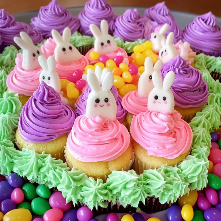 Easter Basket Cupcakes