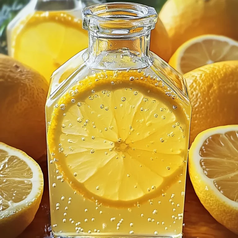 Easy Frozen Homemade Limoncello Bliss Recipe