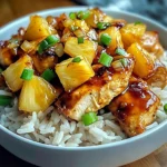 Easy Pineapple Chicken with Rice: A Flavorful Tropical Twist