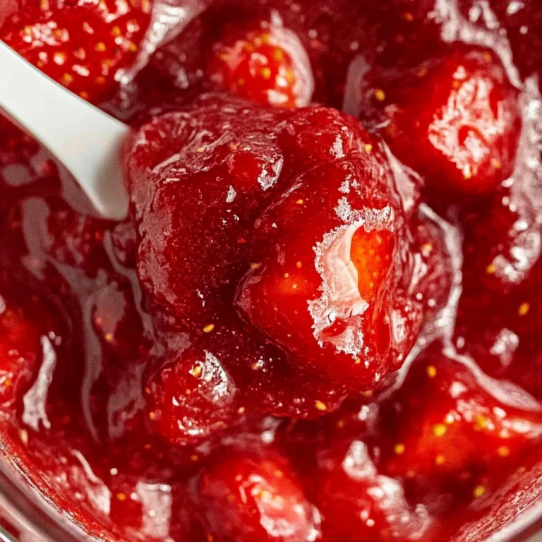Easy Strawberry Compote