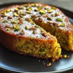 Flourless Orange Pistachio Almond Cake