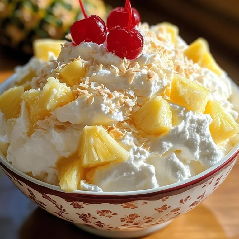 Hawaiian Pineapple Coconut Fluff