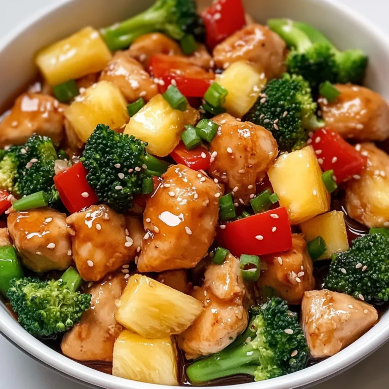 Juicy Pineapple Teriyaki Chicken