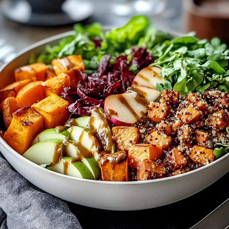 Maple Dijon Quinoa Harvest Bowl