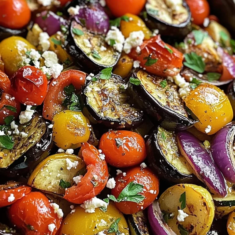Mediterranean Roasted Veggie Delight