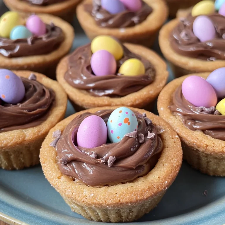 Mini Egg Cookie Cups