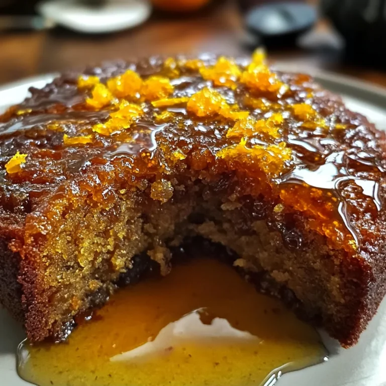Orange & Cardamom Date Cake with Honey Drizzle