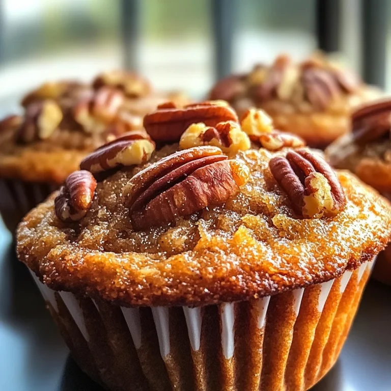 Pecan Pie Brown Sugar Muffins That Will Brighten Your Mornings