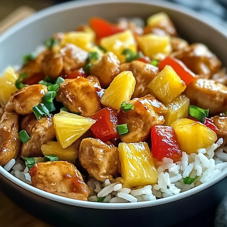 Pineapple Chicken & Rice: An Incredible Ultimate Recipe