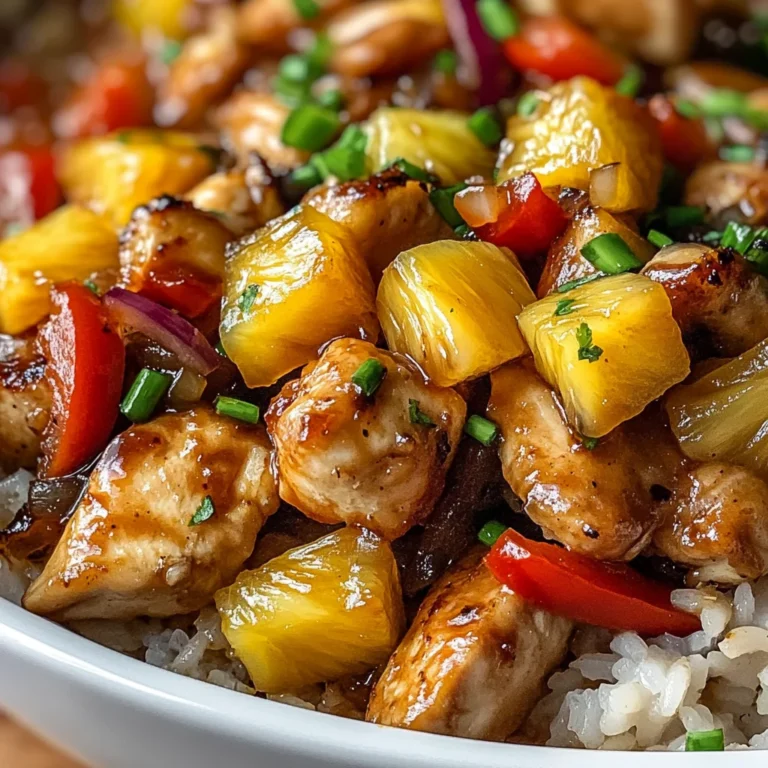 Pineapple Chicken and Rice: Discover a Flavorful Recipe!