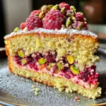 Raspberry Orange Pistachio Ricotta Cake: A Flavor Delight