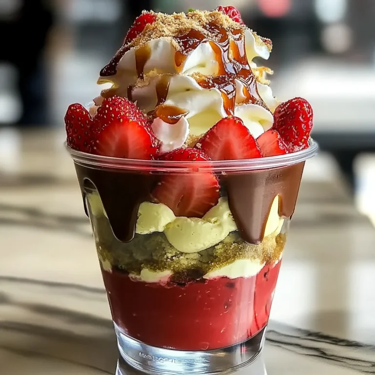 Refreshing and Dreamy Dubai Strawberry Cup