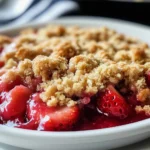 Strawberry Crumble