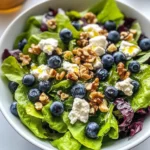 Tasty Easter Spring Salad with Goat Cheese