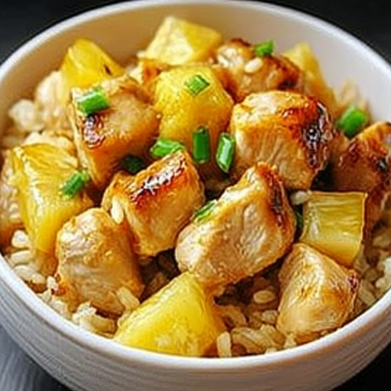 Pineapple Chicken and Rice Recipe