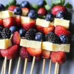 Berry Cheesecake Dessert Kabobs