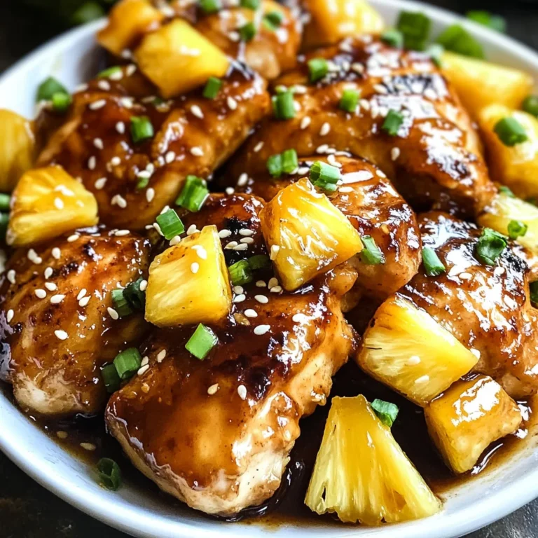 Best Brown Sugar Pineapple Chicken