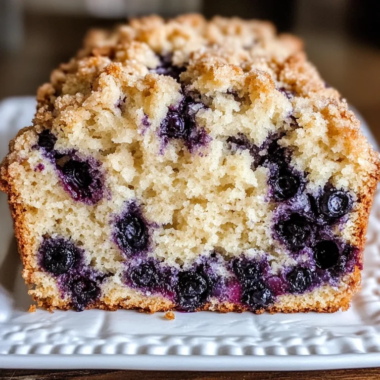 Blueberry Bread Recipe