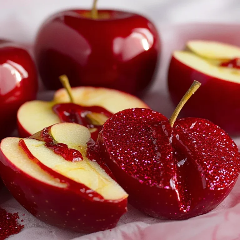 Candy Apple Slices