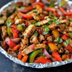 Chicken Fajita Foil Packs