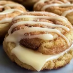 Cinnamon Roll Cheesecake Cookies