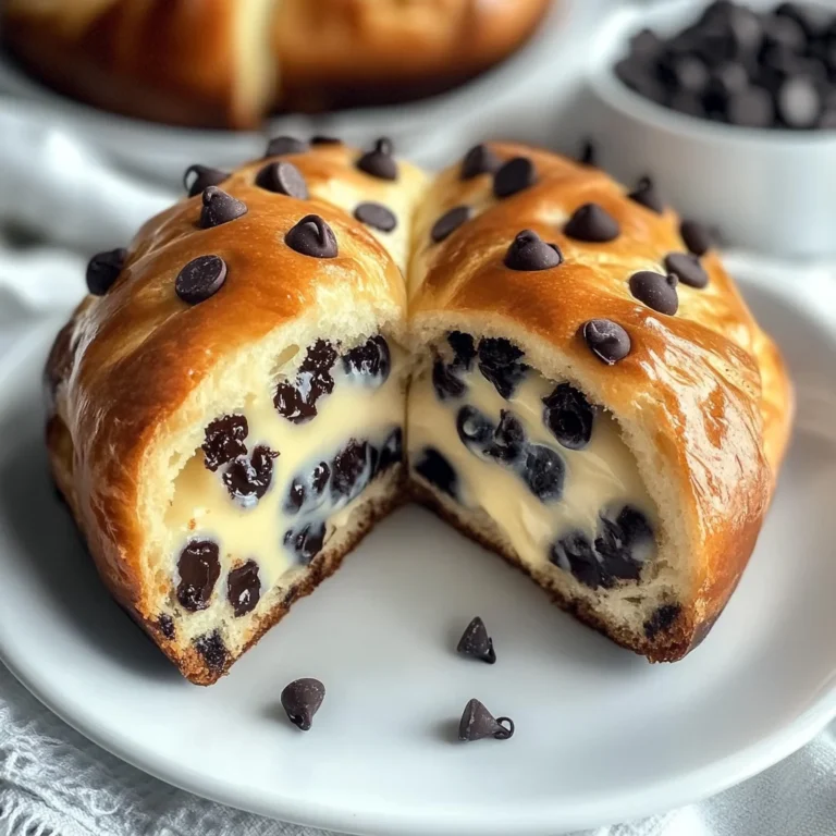Decadent Chocolate Chip Vanilla Custard Brioches to Indulge
