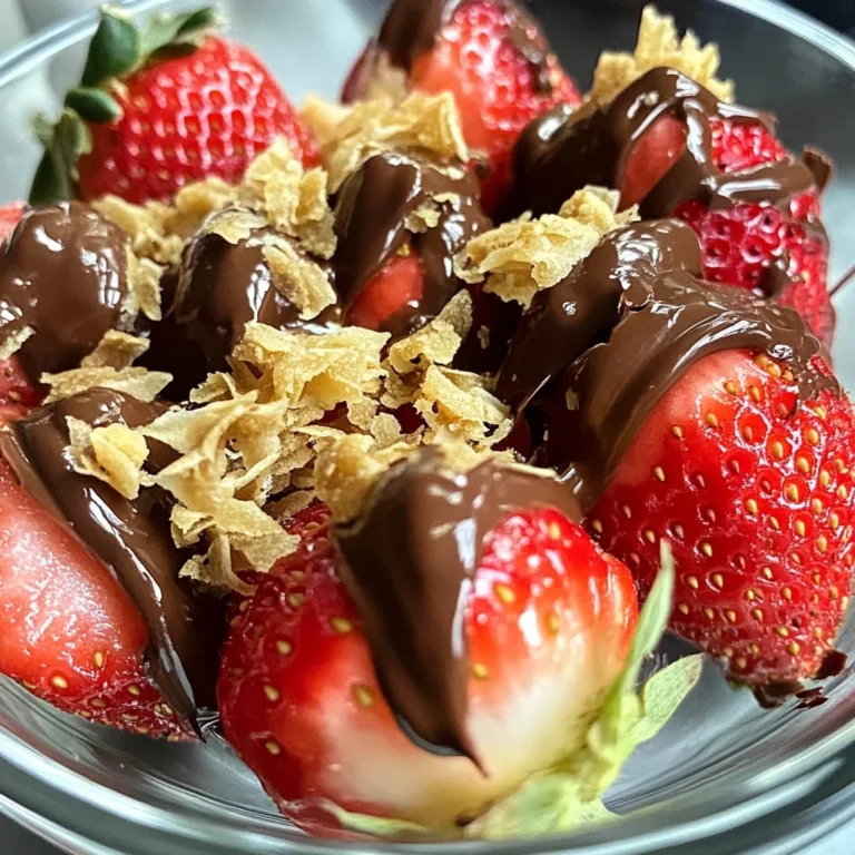 Dubai Chocolate Covered Strawberries