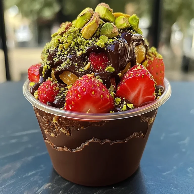 Dubai Chocolate Strawberry Cup: A Divine Dessert Experience