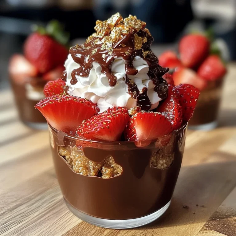 Dubai Chocolate Strawberry Cup Recipe