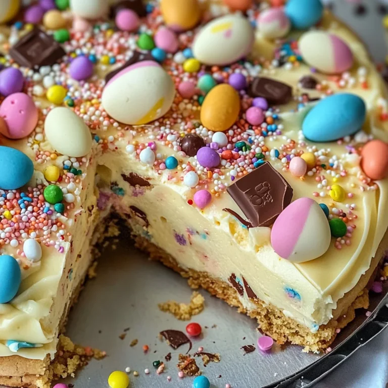 Easter Chocolate Cookie Cake