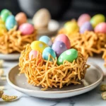 Easter Egg Peanut Butter Haystacks