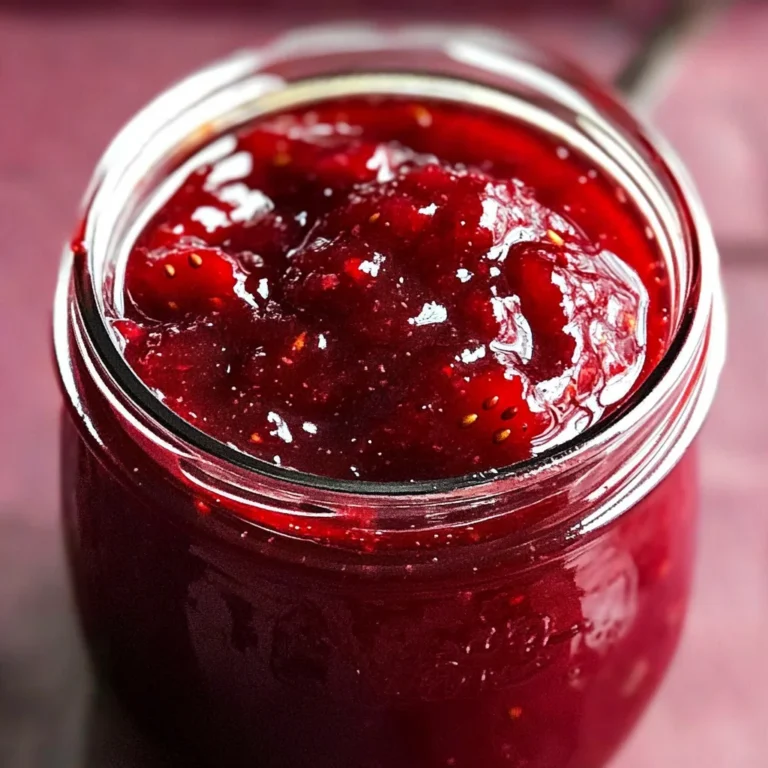 Easy Strawberry Jam Recipe