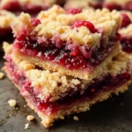 Fabulous Five Ingredient Raspberry Bars