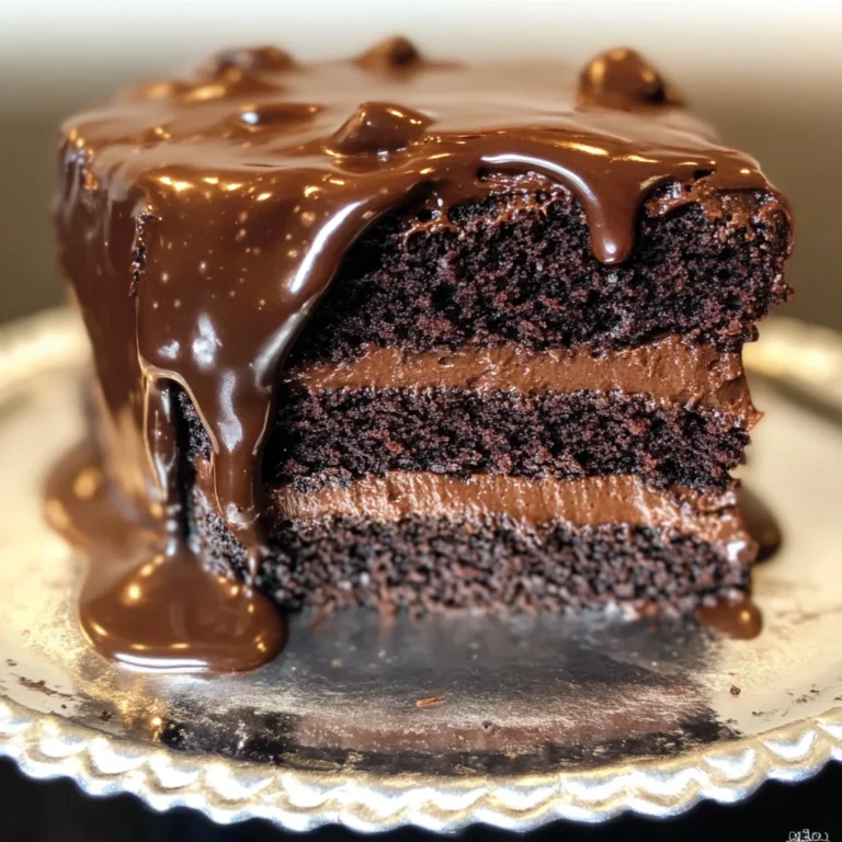 Famous Brick Street Chocolate Cake