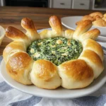 Festive Easter Bunny Spinach Dip