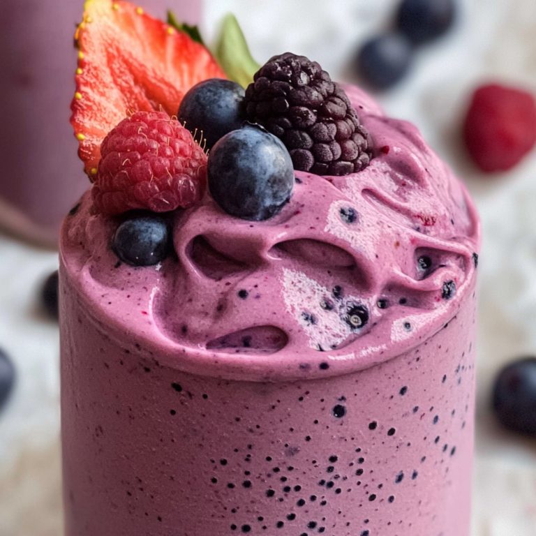 Frozen Mixed Berry Smoothie