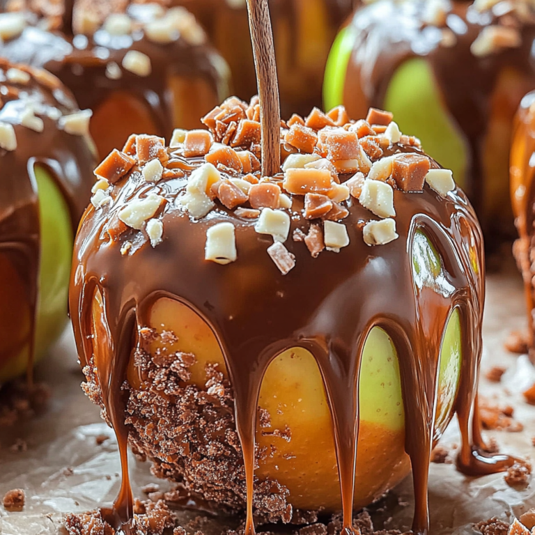 Homemade Gourmet Caramel Apples