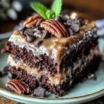 Irresistible German Chocolate Poke Cake Decadent Easy Recipe