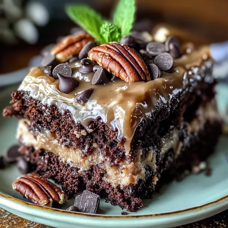Irresistible German Chocolate Poke Cake Decadent Easy Recipe