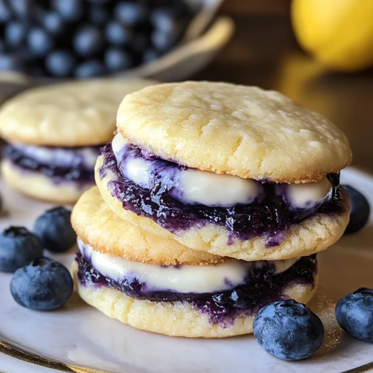 Lemon Blueberry Cheesecake Cookies