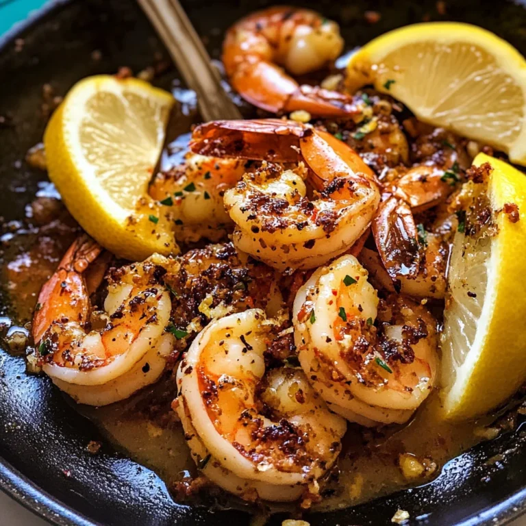 Lemon Garlic Butter Shrimp Special