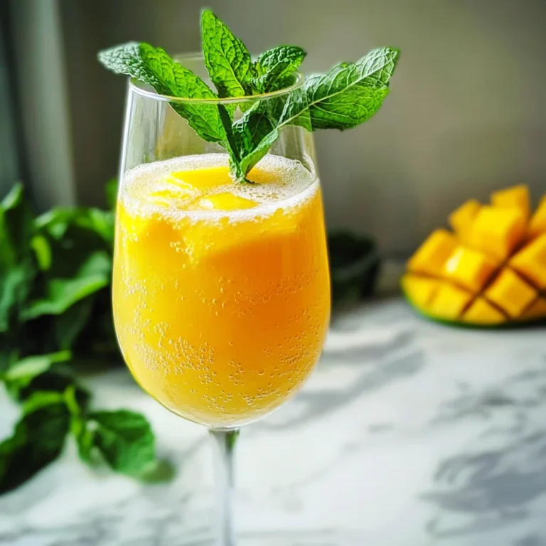 Mango Limoncello Prosecco