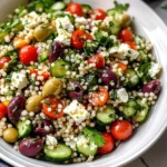 Mediterranean Israeli Couscous Salad