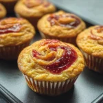 Peanut Butter & Jam Muffins