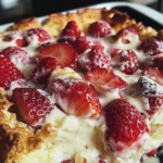 Perfect Strawberry Cream Cheese Cobbler Recipe