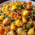 Pineapple Chicken Fried Rice Recipe